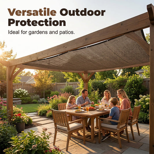 ☀️🛡️ ¡OFERTA 50% OFF! Malla de Sombra – Protección UV y Frescor Inmediato para Exteriores