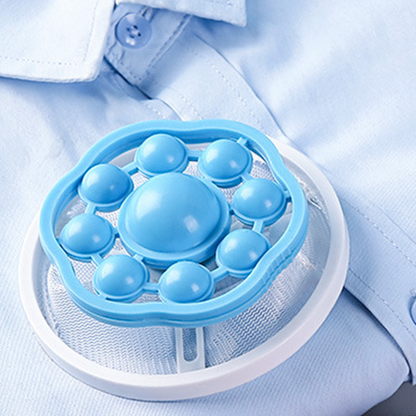 🧺✨ ¡OFERTA 50% OFF! Filtro Flotante para Lavadora – Atrapa Pelusas, Pelo de Mascotas y Residuos para Ropa Más Limpia 💦