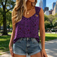 🌸✨ ¡OFERTA 50% OFF! Camiseta Sin Mangas Floral con Escote en V – Elegante y Fresca para Verano