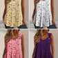 🌸✨ ¡OFERTA 50% OFF! Camiseta Sin Mangas Floral con Escote en V – Elegante y Fresca para Verano