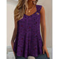 🌸✨ ¡OFERTA 50% OFF! Camiseta Sin Mangas Floral con Escote en V – Elegante y Fresca para Verano