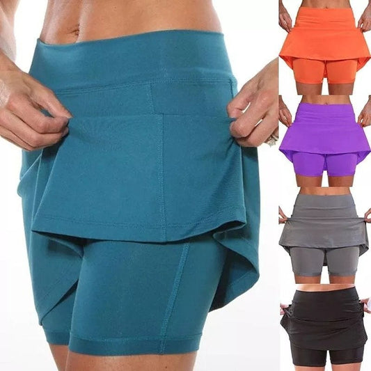 🌟50% DE DESCUENTO – 🎁Falda Pantalón Activa Antirozaduras – Super suave y cómoda🔥