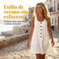 ⏰🔥 ¡50% DE DESCUENTO POR TIEMPO LIMITADO! 👗 Vestido Sin Mangas de Algodón y Lino – Fresco, Ligero y Súper Cómodo ✨