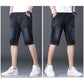 ⏳🔥 ¡50% DE DESCUENTO POR TIEMPO LIMITADO! 👖 Pantalones cortos vaqueros elásticos y transpirables para hombre: frescos, cómodos y con estilo ✨