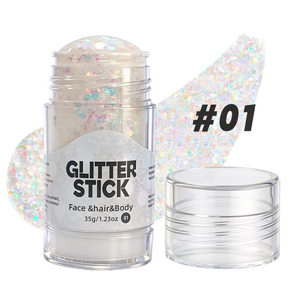 🎨 ¡OFERTA IMPERDIBLE! ¡50% DE DESCUENTO! ✨ Barra de purpurina multiusos: fácil de aplicar, brillo de larga duración 🌿