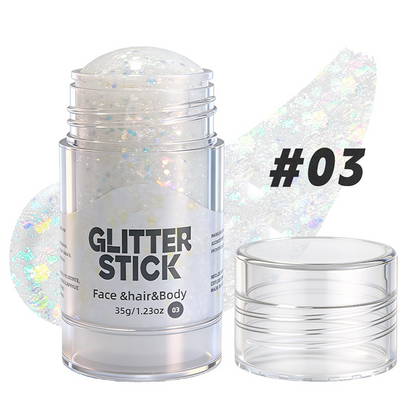 🎨 ¡OFERTA IMPERDIBLE! ¡50% DE DESCUENTO! ✨ Barra de purpurina multiusos: fácil de aplicar, brillo de larga duración 🌿