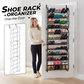 ⏰🔥 ¡50% OFF por tiempo limitado! 👟 Organizador de Zapatos de Puerta – Gran Capacidad y Ahorro de Espacio