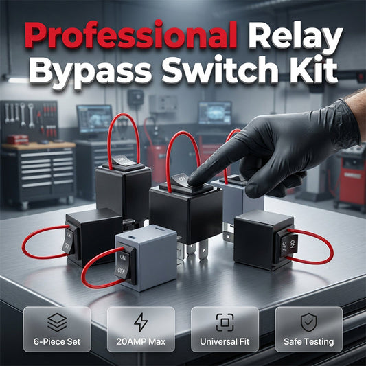 💥 ¡50% DE DESCUENTO HOY! Juego de Puentes Bypass para Relevadores – Diagnóstico Automotriz Fácil 🔧🚗