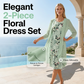 💥 ¡50% DE DESCUENTO HOY! Vestido Floral de 2 Piezas – Elegancia Perfecta para Verano 🌸✨