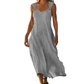 🌞💃 ¡OFERTA RELÁMPAGO 50% OFF! Vestido Largo Sin Mangas con Escote en V – Elegancia Fresca de Verano