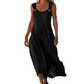 🌞💃 ¡OFERTA RELÁMPAGO 50% OFF! Vestido Largo Sin Mangas con Escote en V – Elegancia Fresca de Verano