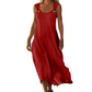 🌞💃 ¡OFERTA RELÁMPAGO 50% OFF! Vestido Largo Sin Mangas con Escote en V – Elegancia Fresca de Verano