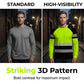 ⚡👕 ¡OFERTA 50% OFF! Camisa de Alta Visibilidad 3D – Comodidad y Estilo Activo