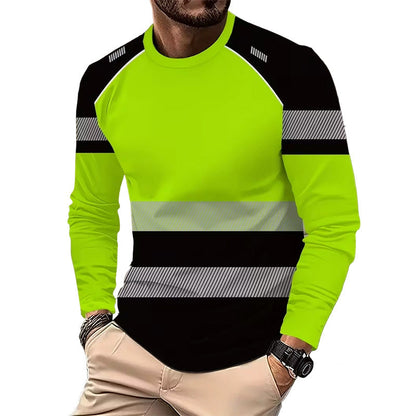 ⚡👕 ¡OFERTA 50% OFF! Camisa de Alta Visibilidad 3D – Comodidad y Estilo Activo
