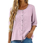 🌸🔥 ¡OFERTA RELÁMPAGO 50% OFF! Blusa Bordada de Algodón y Lino – Elegancia Natural y Frescura Total