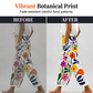 Pantalones cortos de estilo informal con estampado floral para mujer