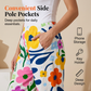 Pantalones cortos de estilo informal con estampado floral para mujer