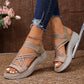 👡✨ ¡50% OFF! Sandalias de Plataforma con Correas Elásticas – Comodidad y Estilo Todo el Día
