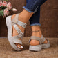 👡✨ ¡50% OFF! Sandalias de Plataforma con Correas Elásticas – Comodidad y Estilo Todo el Día