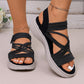 👡✨ ¡50% OFF! Sandalias de Plataforma con Correas Elásticas – Comodidad y Estilo Todo el Día