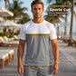 🔥💥 ¡50% DE DESCUENTO! Conjunto Deportivo Transpirable de Bloques de Color – ¡Compra Más y Ahorra Más!