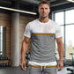 🔥💥 ¡50% DE DESCUENTO! Conjunto Deportivo Transpirable de Bloques de Color – ¡Compra Más y Ahorra Más!