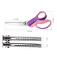 ⏰🔥 ¡OFERTA 50% OFF! ✂️✨ Tijeras Dentadas Multiusos para Costura y Manualidades – Cortes en Zigzag Perfectos, Creatividad Sin Límites 🎨