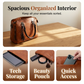 👜✨ ¡OFERTA RELÁMPAGO 50% OFF! Juego de 4 Bolsos de Mujer – Elegancia y Versatilidad Todo el Día