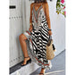 🐆🔥 ¡OFERTA RELÁMPAGO 50% OFF! Vestido Largo Bohemio Estampado Salvaje – Impacta con Estilo