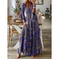 🌸👗 ¡OFERTA RELÁMPAGO 50% OFF! Vestido Largo Bohemio Floral – Elegancia y Comodidad Todo el Día