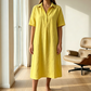👗🔥 ¡OFERTA 50% OFF! Vestido Camisero Midi Casual – Comodidad y Estilo en Uno