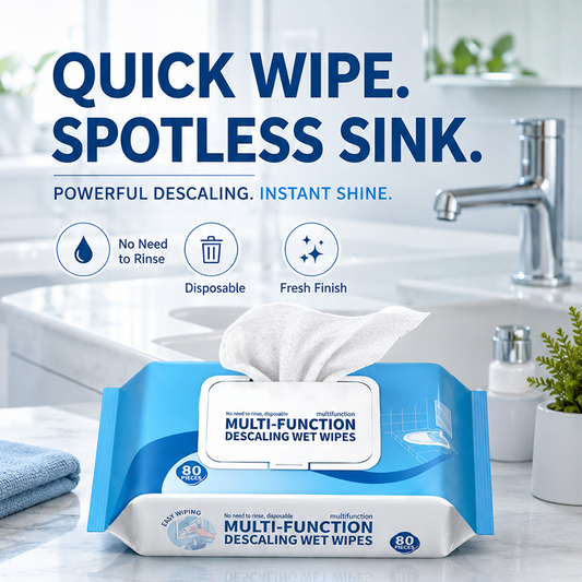 🧽🔥 ¡OFERTA 50% OFF! Toallitas Desincrustantes para Baño – Eliminan Sarro, Manchas y Residuos sin Esfuerzo ✨🚿