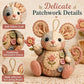 🧵🐭 ¡OFERTA 50% OFF! Kit de Costura DIY Ratón Patchwork – Creativo y Relajante ✨