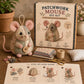 🧵🐭 ¡OFERTA 50% OFF! Kit de Costura DIY Ratón Patchwork – Creativo y Relajante ✨