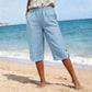 🌸☀️ ¡OFERTA 50% OFF! Pantalones Capri de Verano Transpirables para Mujer – Comodidad y Estilo