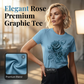 🌹✨ ¡OFERTA 50% OFF! Camiseta Floral de Rosas – Estilo Elegante y Cómodo para el Día a Día