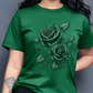 🌹✨ ¡OFERTA 50% OFF! Camiseta Floral de Rosas – Estilo Elegante y Cómodo para el Día a Día