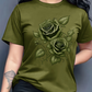 🌹✨ ¡OFERTA 50% OFF! Camiseta Floral de Rosas – Estilo Elegante y Cómodo para el Día a Día