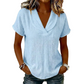 👕✨ ¡OFERTA 50% OFF! Camiseta Cuello V Ultra Ligera – Comodidad y Estilo Verano