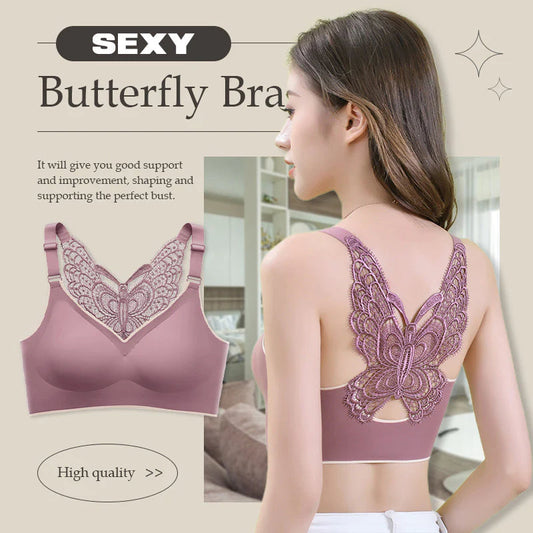 Sujetador de mariposa sexy