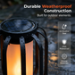 ⏰🔥 ¡OFERTA 50% OFF! 🔥🏡 Linterna Solar con Efecto Llama Parpadeante – Ambiente Cálido para Jardín, Patio y Camping ✨🌙