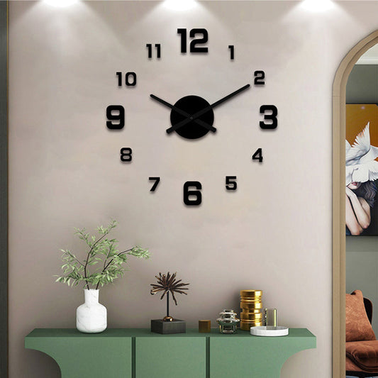 🕒✨ ¡OFERTA 50% OFF! Reloj de Pared Acrílico 3D Luminoso – Decoración Moderna DIY para Hogar