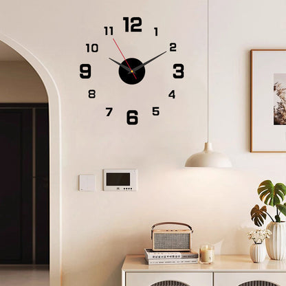 🕒✨ ¡OFERTA 50% OFF! Reloj de Pared Acrílico 3D Luminoso – Decoración Moderna DIY para Hogar