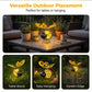 ⏰🔥 ¡50% OFF por tiempo limitado! 🐝 Adorno Solar de Abeja para Jardín – Decoración Encantadora y Lumínica