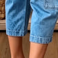 ⏰🔥 ¡50% OFF por Tiempo Limitado! 👖 Pantalones Vaqueros Cortos para Mujer – Corte Barril Cómodo y Estilo Casual ✨