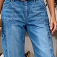 ⏰🔥 ¡50% OFF por Tiempo Limitado! 👖 Pantalones Vaqueros Cortos para Mujer – Corte Barril Cómodo y Estilo Casual ✨