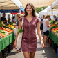 🌸👗 ¡OFERTA 50% OFF! Vestido Casual de Verano con Cremallera en V – Fresco, Cómodo y Elegante ✨