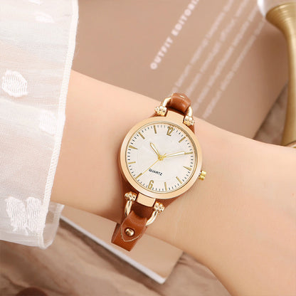 ⏰🔥 ¡OFERTA 50% OFF! ⌚✨ Reloj Femenino Elegante de Correa Delgada – Diseño Minimalista con Estilo Sofisticado para Cada Ocasión 💎