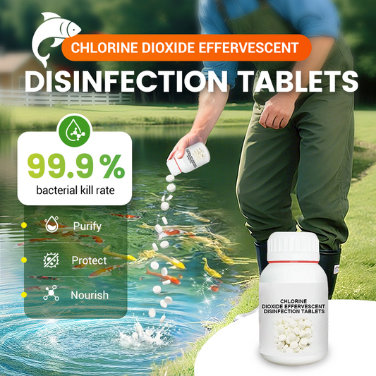 🐟💧 ¡OFERTA 50% OFF! Tabletas Desinfectantes para Estanques y Acuarios – Agua Cristalina y Peces Más Saludables ✨