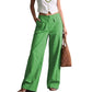 👖✨ ¡OFERTA 50% OFF! Pantalones de Pierna Ancha para Mujer – Cómodos, Elegantes y Perfectos para Verano 🌸